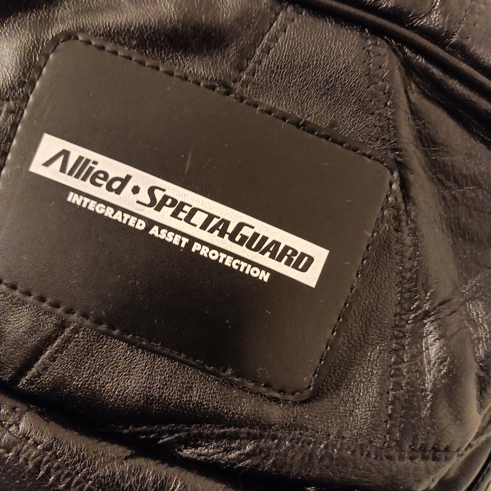 Supreme Patchwork Soft Black Leather Allied*Spect… - image 3